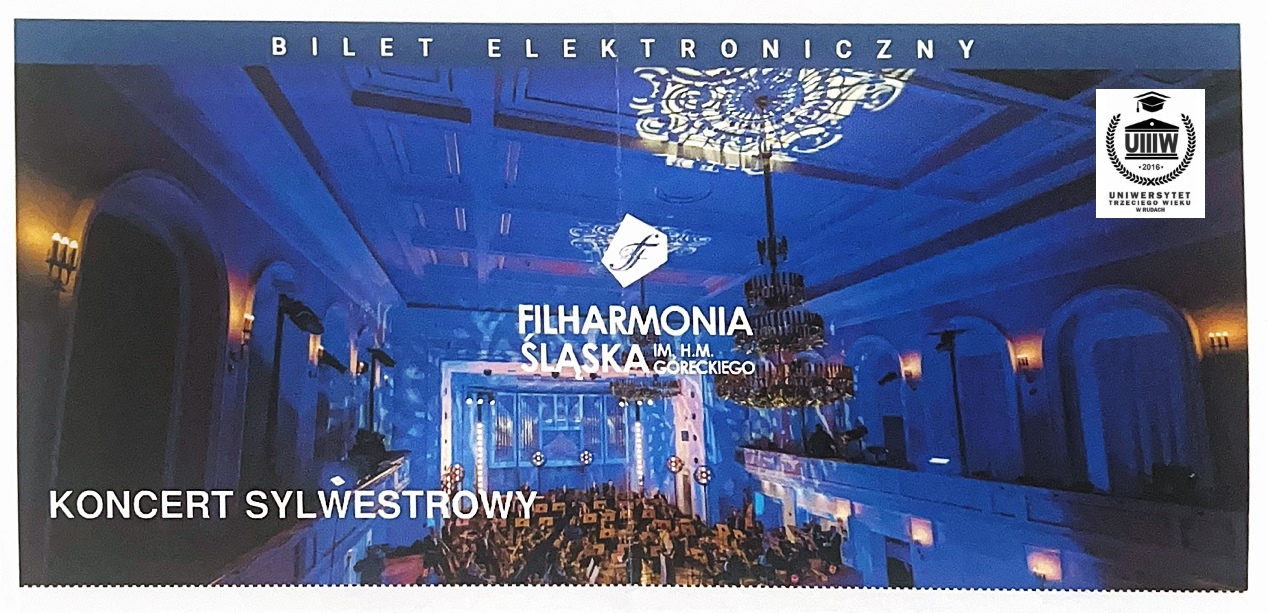 KONCERT NOWOROCZNY W FILHARMONII KATOWICKIEJ